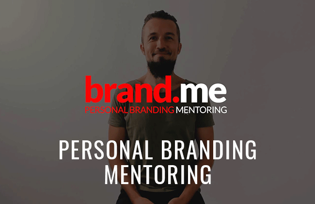Tobias mit brand.me Logo mit Link zum brand.me Personal Branding Mentoring Programm